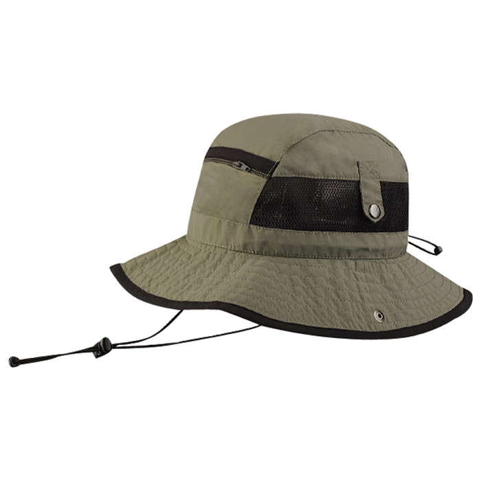 Ultra Violet Pocket Bucket Hat - Khaki