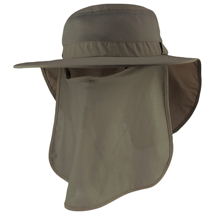 Ultra Violet Large Bill Flap Cap- Olive