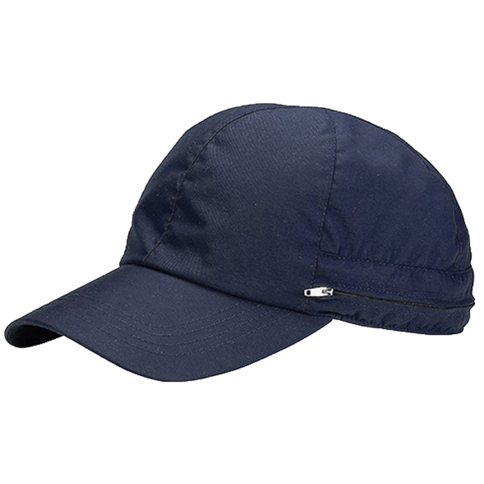 Microfiber Cap with Flap- Gray - One Size