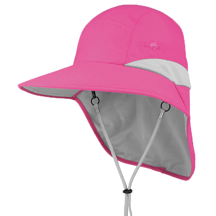 Ultra Violet Microfiber Large Bill Cap- Aqua - One Size