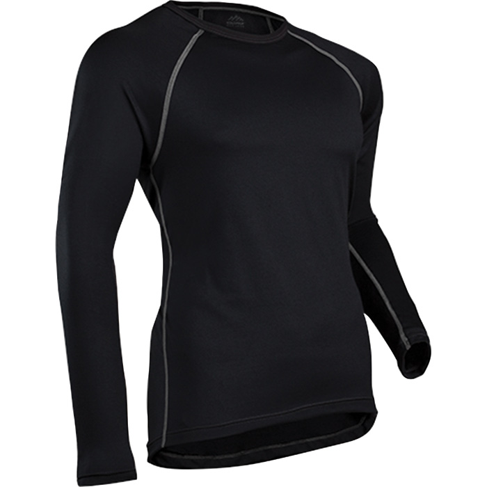 Quest Mens Crew, Black - Extra Large