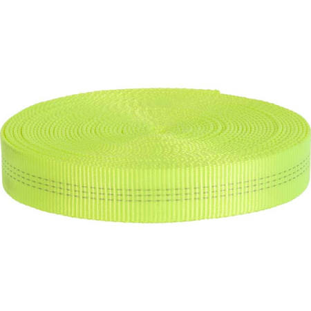 30 ft. 1 in. Tubular Webbing- Yellow