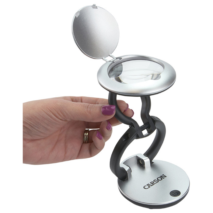 Carson Optical 783069 Deskbrite Mini LED Light & Mag Lamp