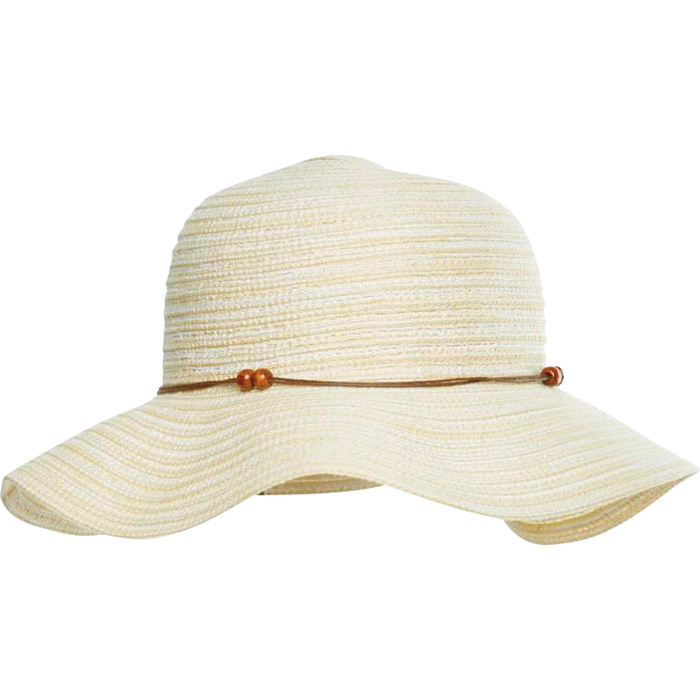 786417 Summit Breeze Crushable Straw Hat, Ivory