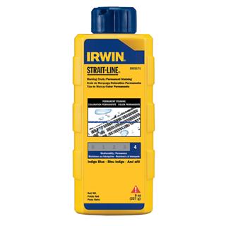 Picture of Irwin 586-4935524 4 lbs.&#44; Permanent Staining Marking Chalk - Indigo Blue