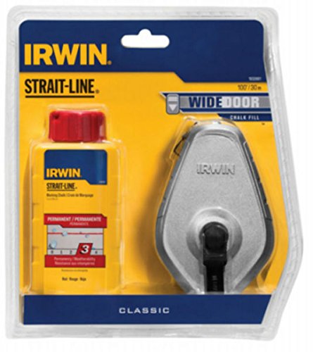 Picture of Irwin Strait-Line 586-1932881 4 oz. Classic Chalk Reel&#44; Red - 100 ft.