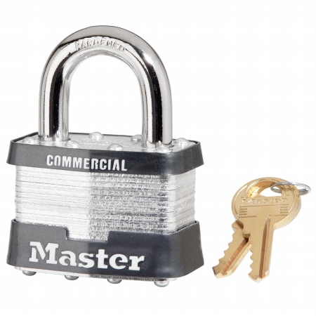 Picture of Master Lock 470-5KA-A432 Laminated Steel Pin Tumbler Padlock Keyed Alike 2 in. - A432