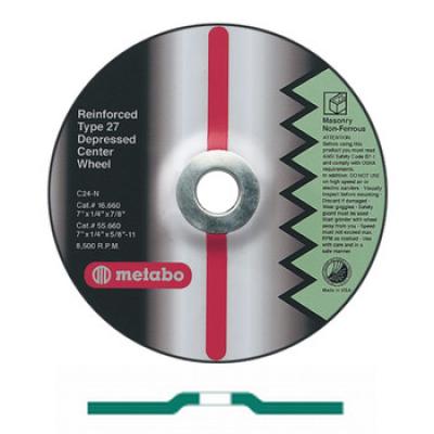 6 in ZA24T Type 27 Depressed Center Grinding Wheels