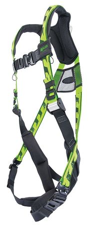493-ACA-QC-UGN Full-Body Aircore Harness - Green - Universal
