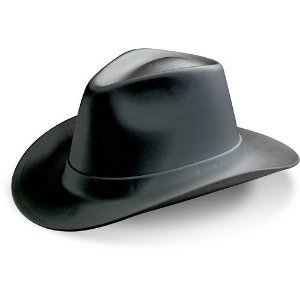 Picture of Occunomix 561-VCB200-06 Cowboy Hard Hat With Ratchet&#44; Black