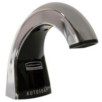 Bobrick B-826.18 Touch Free Counter Mount Automatic Soap Dispenser Starter Kit, Chrome, 27-54 Ounce, Silver