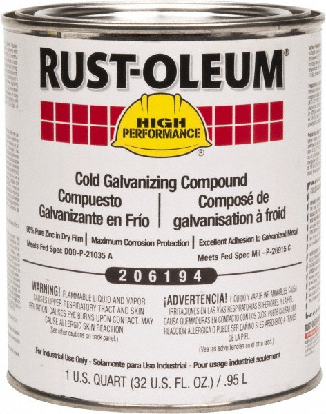 647-206194T 32 oz. Zinc Cold Galvanizing Compound