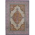 Rugs America 25465 Beverly Ivory Rust Rectangle Oriental Rug, 5 ft. 3 in. x 7 ft. 6 in. Rugs America 25465 Beverly Ivory Rust Rectangle Oriental Rug, 5 ft. 3 in. x 7 ft. 6 in.