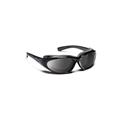7eye 140541 Bora Sharp View Gray Sunglasses, Glossy Black - Medium & Extra Large 7eye 140541 Bora Sharp View Gray Sunglasses, Glossy Black - Medium & Extra Large