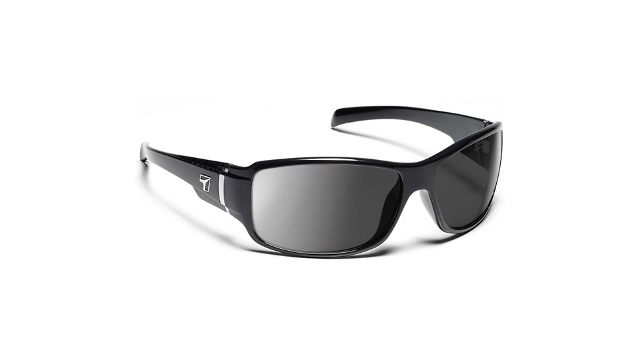 Cody Sharp View Polarized Gray Sunglasses- Black Carbon - Small & Large
