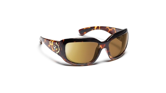 7eye 446042 Leveche Sharp View Copper Sunglasses- Light Tortoise - Small & Medium