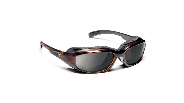 Picture of 7eye 160641 Churada Sharp View Gray Sunglasses&#44; Dark Tortoise - Small & Medium