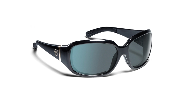 7eye 580517 Mistral Photochromic Day Night Eclypse Sunglasses, Glossy Black - Small & Large