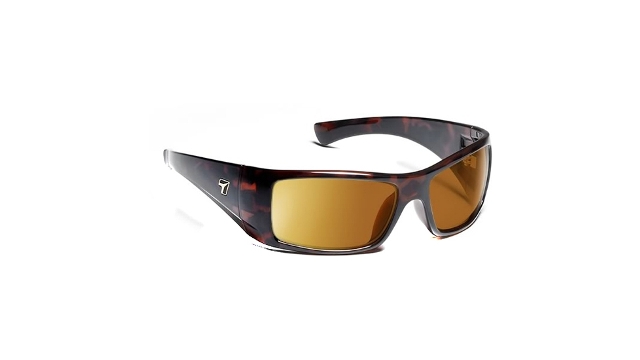 Picture of 7eye 810644 Shaun Sharp View Copper Sunglasses- Dark Tortoise - Small & Medium
