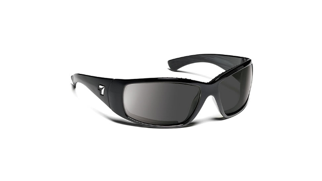Taku Sharp View Clear Sunglasses- Glossy Black - Medium & Extra Large