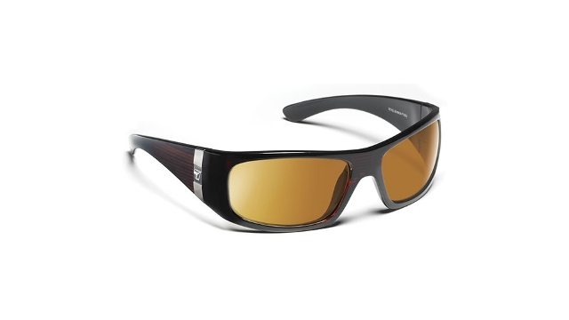7eye 785240 Shaka Sharp View Clear Sunglasses- Mahogany - Medium & Extra Large
