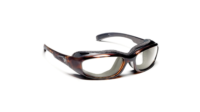 Picture of 7eye 160640 Churada Sharp View Clear Sunglasses&#44; Dark Tortoise - Small & Medium