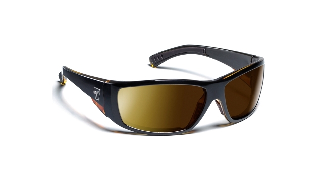 7eye 595554 Maestro Sharp View Polarized Copper Sunglasses- Black Tortoise - Medium & Large