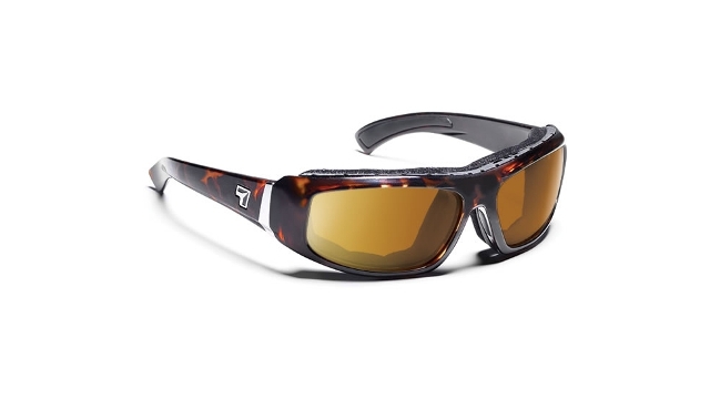 Bali Sharp View Polarized Copper Sunglasses- Dark Tortoise - Medium & Large
