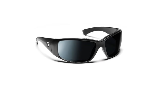 Taku Sharp View Polarized Gray Sunglasses- Matte Black - Medium & Extra Large