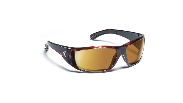 Maestro Sharp View Clear Sunglasses, Dark Tortoise - Medium & Large