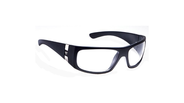 Shaka Sharp View Clear Sunglasses- Matte Black - Medium & Extra Large