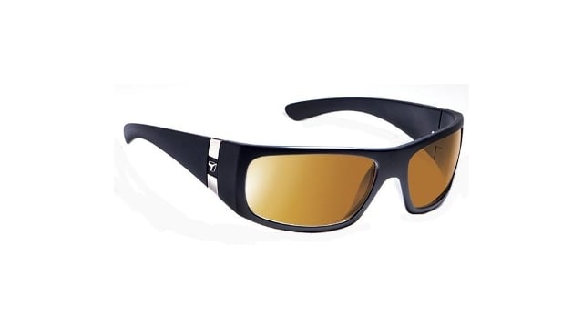 Shaka Sharp View Copper Sunglasses- Matte Black - Medium & Extra Large