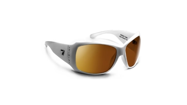 Picture of 7eye 840044 Natasha Sharp View Copper Sunglasses- Glacier White - Medium & Extra Large