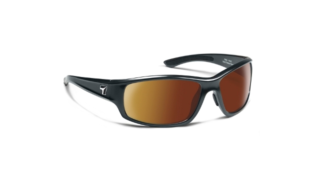 Picture of 7eye 910344 Rake Sharp View Copper Sunglasses- Charcoal - Medium & Extra Large