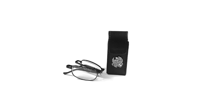 7 Eye Rider Reader Power +1.50, Black Frame Unisex Reading Glasses, S-L RR1.5