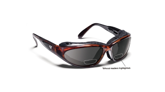 Cape Sharp View Gray Plus 2.50 Reader Sunglasses - Dark Tortoise - Small & Large