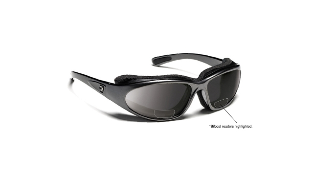 Picture of 7eye 140341B Bora Sharp View Gray Plus 1.50 Reader Sunglasses- Charcoal - Medium & Extra Large