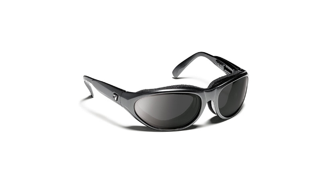 7eye 170341 Diablo Sharp View Gray Sunglasses- Charcoal - Medium & Large