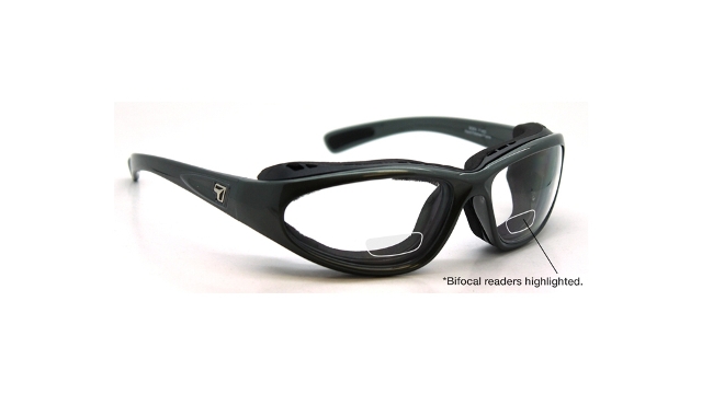 Picture of 7eye 140340B Bora Sharp View Clear Plus 1.50 Reader Sunglasses- Charcoal - Medium & Extra Large