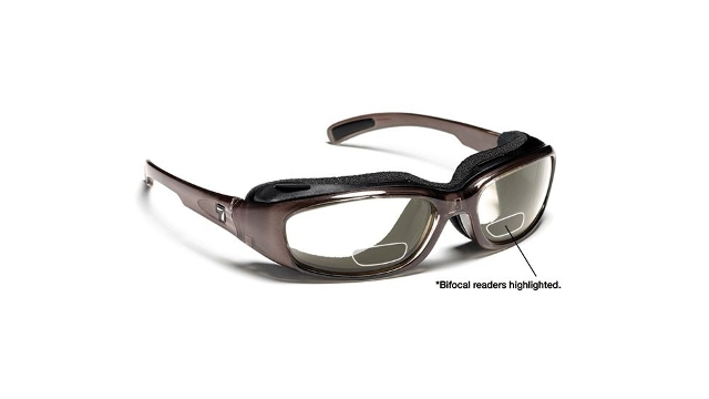 Churada Sharp View Clear Plus 2.00 Reader Sunglasses- Brown Crystal - Small & Medium