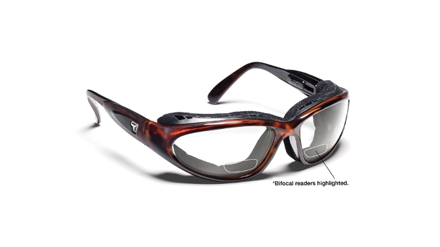 Cape Sharp View Clear Plus 2.50 Reader Sunglasses- Dark Tortoise - Small & Large