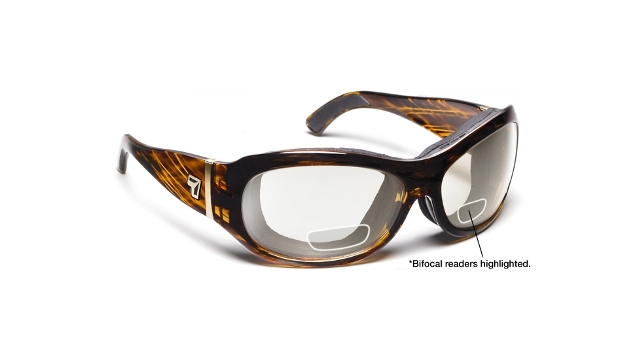Briza Sharp View Clear Plus 2.00 Reader Sunglasses - Sunset Tortoise - Small & Large