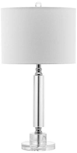 Picture of Safavieh LIT4117A-SET2 Deco Column Crystal Lamp - 20.5 x 14 x 14 in.