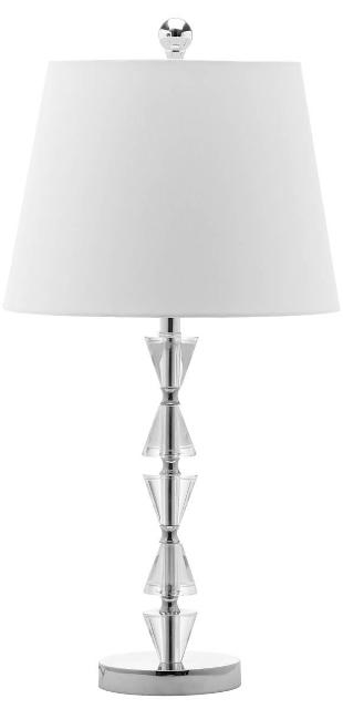 Picture of Safavieh LIT4129A-SET2 Deco Prims Crystal Lamp - 21 x 12 x 12 in.