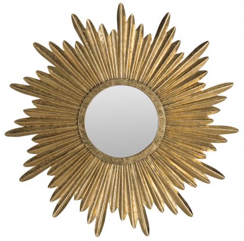 Picture of Safavieh MIR4056A Josephine Sunburst Mirror- Antique Gold - 33.5 x 1 x 33.5 in.