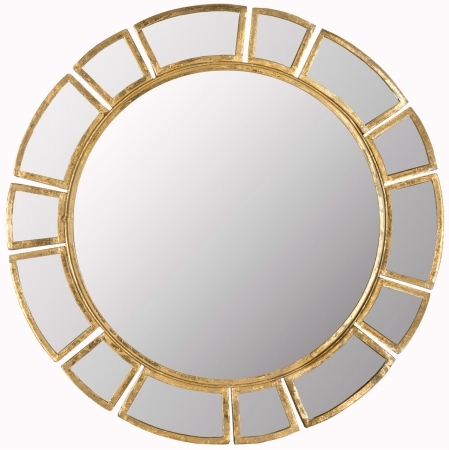 Picture of Safavieh MIR4026A Deco Sunburst Mirror- Antique Gold - 30.5 x 1.5 x 30.5 in.
