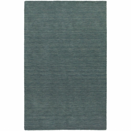 Oriental Weavers Aniston 27101 2x8 Runner - Blue/ Blue-100% Wool