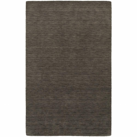 Oriental Weavers Aniston 27102 8x10  Rectangle - Charcoal/ Charcoal-100% Wool