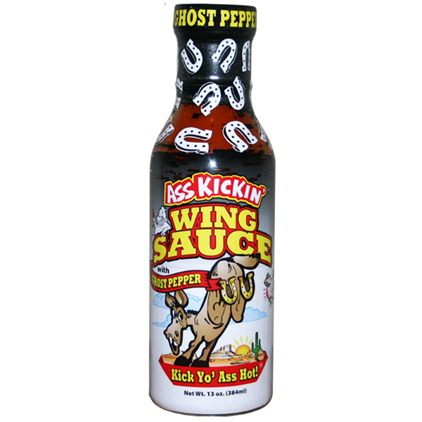 Picture of Ass Kickin AK850 Ghost Pepper Wing Sauce&#44; 13 oz
