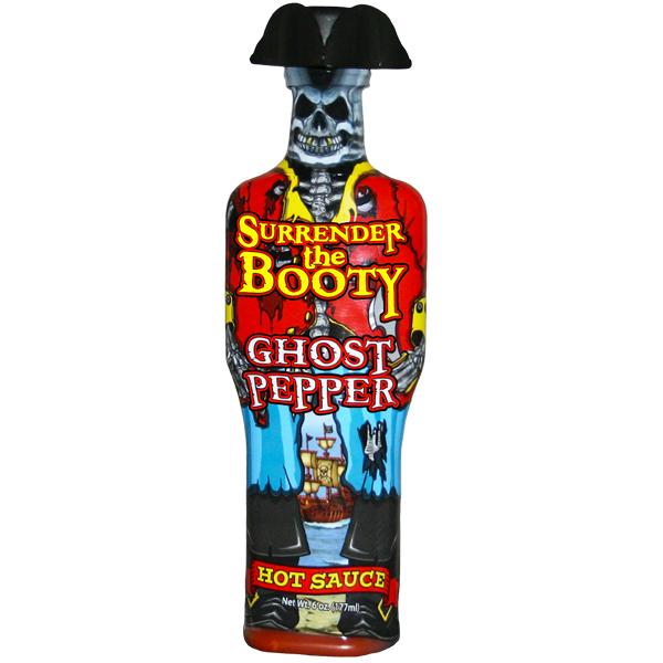 Picture of Ass Kickin SB603 Surrender the Booty Ghost Pepper Hot Sauce